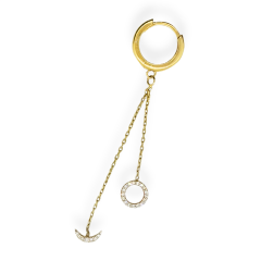 AllatRa Duo Diamond Küpe/Piercing