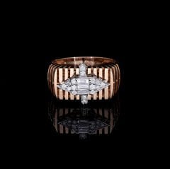 Trinity Gold Diamond Yüzük